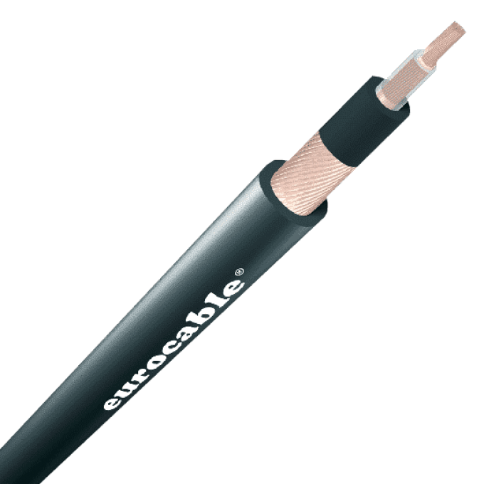 Инструментальный кабель, внешний диаметр 6 мм, двойной экран EUROCABLE CVS-LK01N6S2