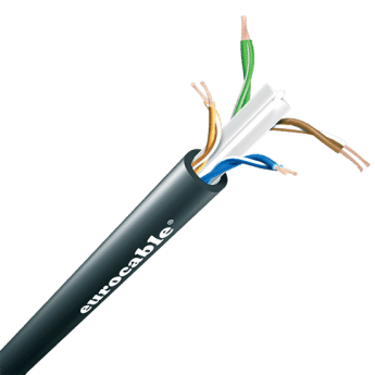 Кабель Cat.5e UTP особо гибкий на катушках намоткой по 1000м EUROCABLE CVS-LKCAT5E-1000