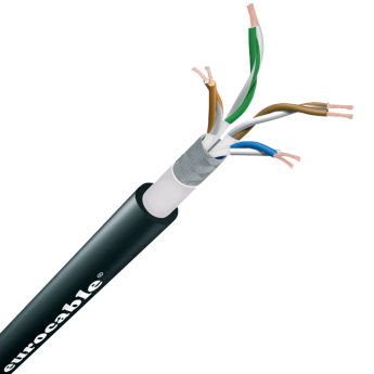 Туринговый кабель CAT6 S/FTP гибкий EUROCABLE CVS-LKCAT6A-S/FTP Туринговый кабель CAT6 S/FTP гибкий EUROCABLE CVS-LKCAT6A-S/FTP