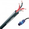 Спикерный кабель 4x2,5мм.кв., разъём Speakon 50A, 10м EUROCABLE S41FX425M10Y